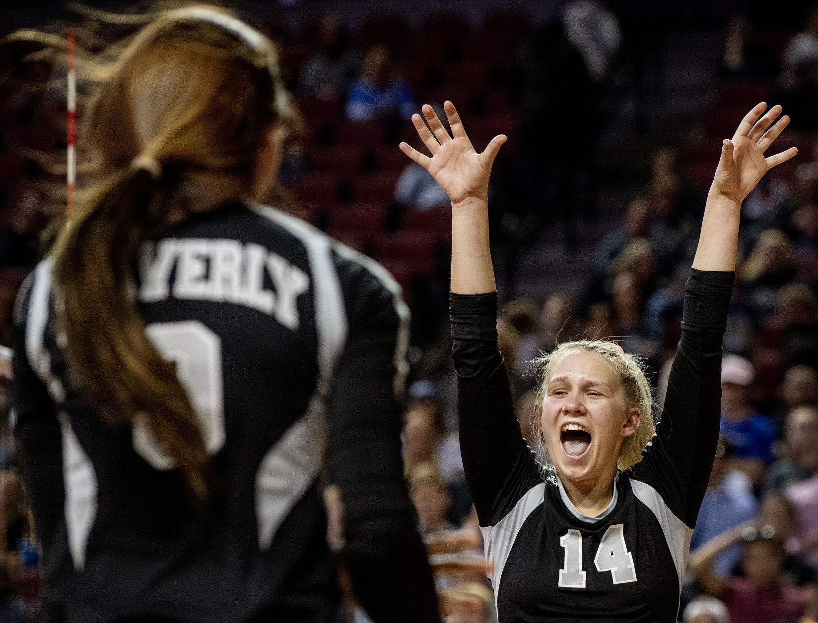 State volleyball, Waverly vs. Northwest, 11.7
